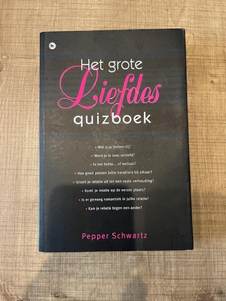 Het Grote Liefdes quizboek, Overige typen, Ophalen of Verzenden, Zo goed als nieuw, Pepper Schwartz