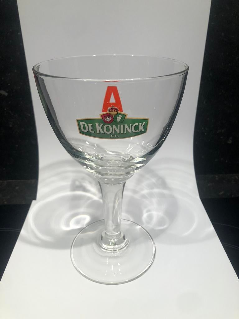 DE KONINCK bolleke 0,25L met opdruk "A", Ophalen of Verzenden, Zo goed als nieuw, Glas of Glazen, De Koninck