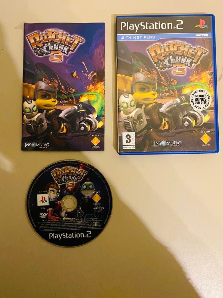 Ratchet & Clank 3 voor PS2 – CIB - blacklabel editie, Games en Spelcomputers, Ophalen of Verzenden, Zo goed als nieuw