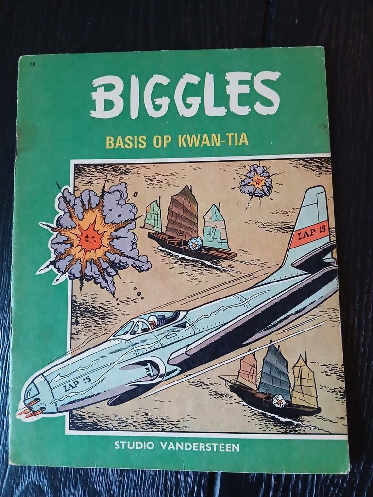 Strips Biggles (1967), Livres, Enlèvement