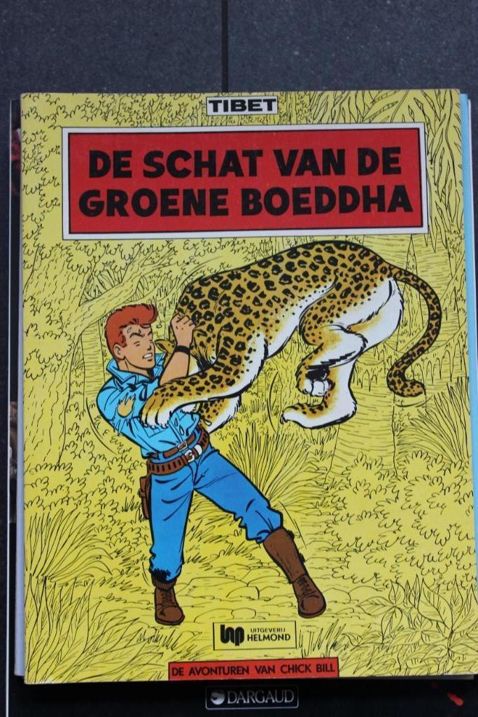 SC - CHICK BILL - DE SCHAT VAN DE GROENE BOEDDHA - TIBET, Ophalen of Verzenden, Zo goed als nieuw