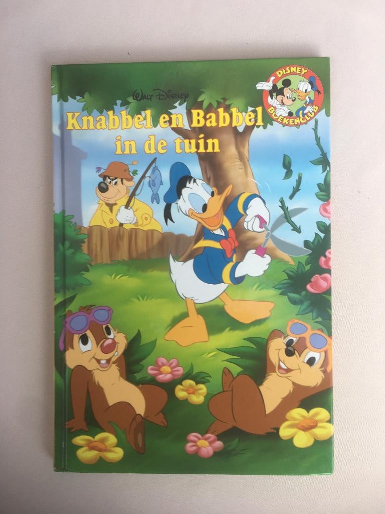 DISNEY KNABBEL EN BABBEL IN DE TUIN, Ophalen of Verzenden, Overige figuren, Zo goed als nieuw, Overige typen