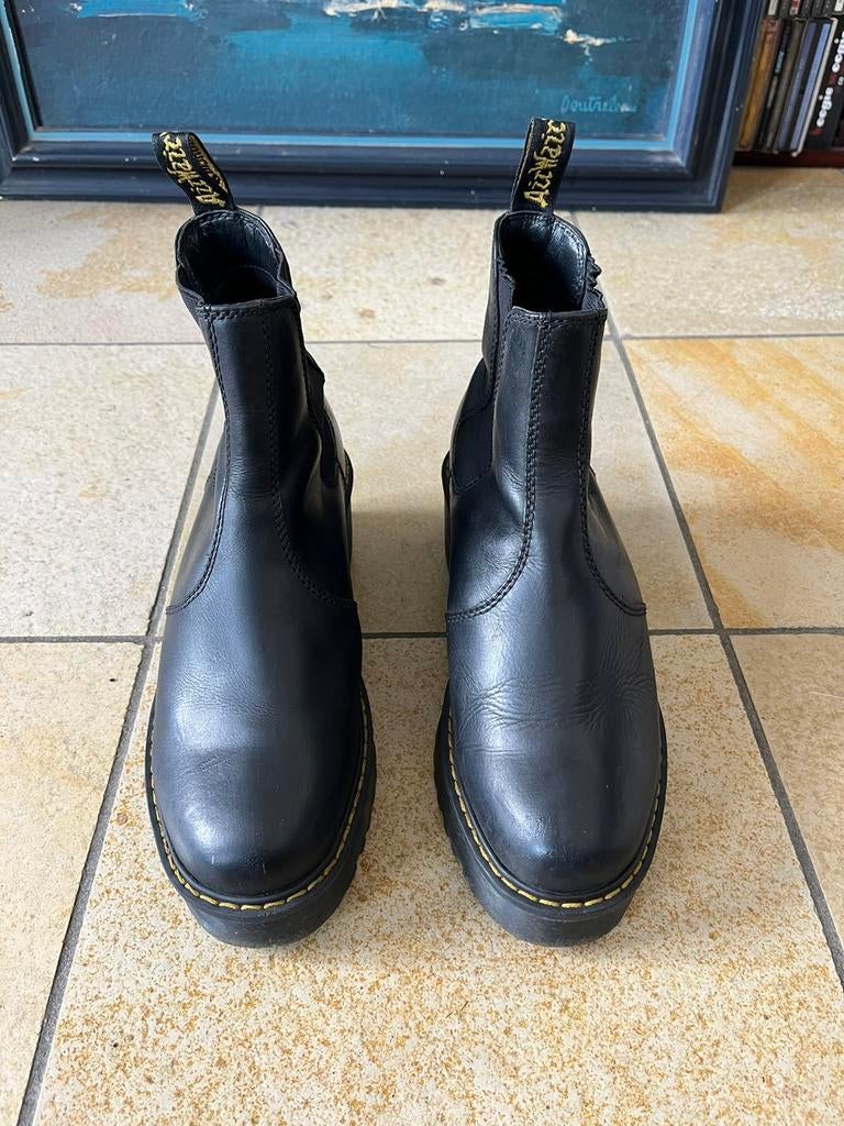 Boots Dr Martens, Enlèvement ou Envoi, Comme neuf, Noir