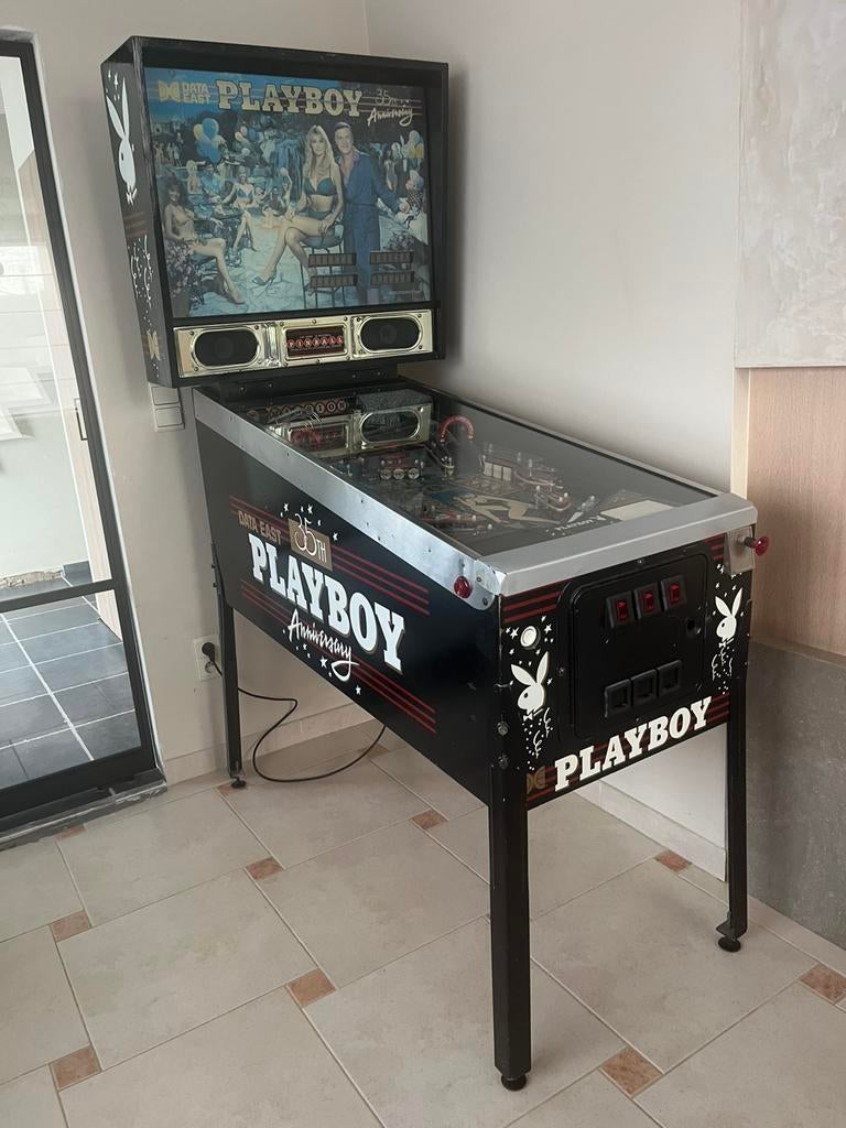 Flipperkast playboy 35th anniversary, data east., Ophalen, Gebruikt, Elektronisch, Data East