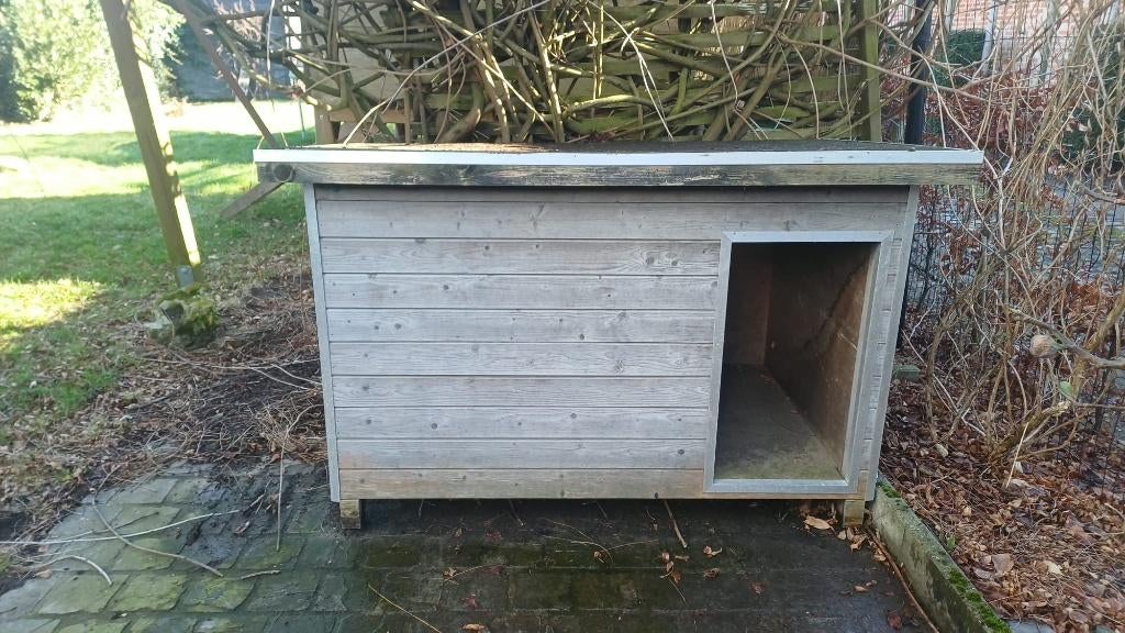 Hondenhok geisoleerd, Dieren en Toebehoren, Hondenhokken, Ophalen, Gebruikt, Hondenhok