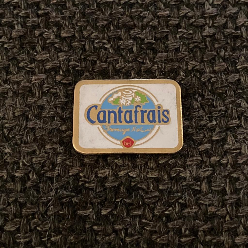 PIN - CANTAFRAIS - FROMAGE - KAAS - CHEESE, Envoi, Utilisé, Marque, Insigne ou Pin's
