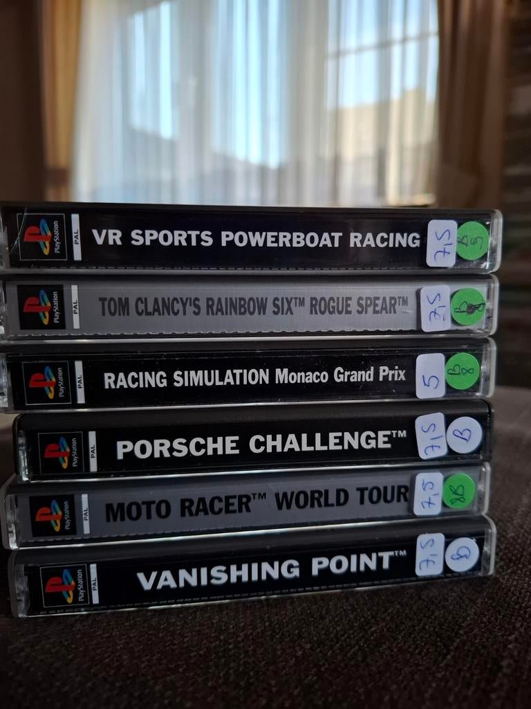 Lot PS1 games, Ophalen of Verzenden, Zo goed als nieuw