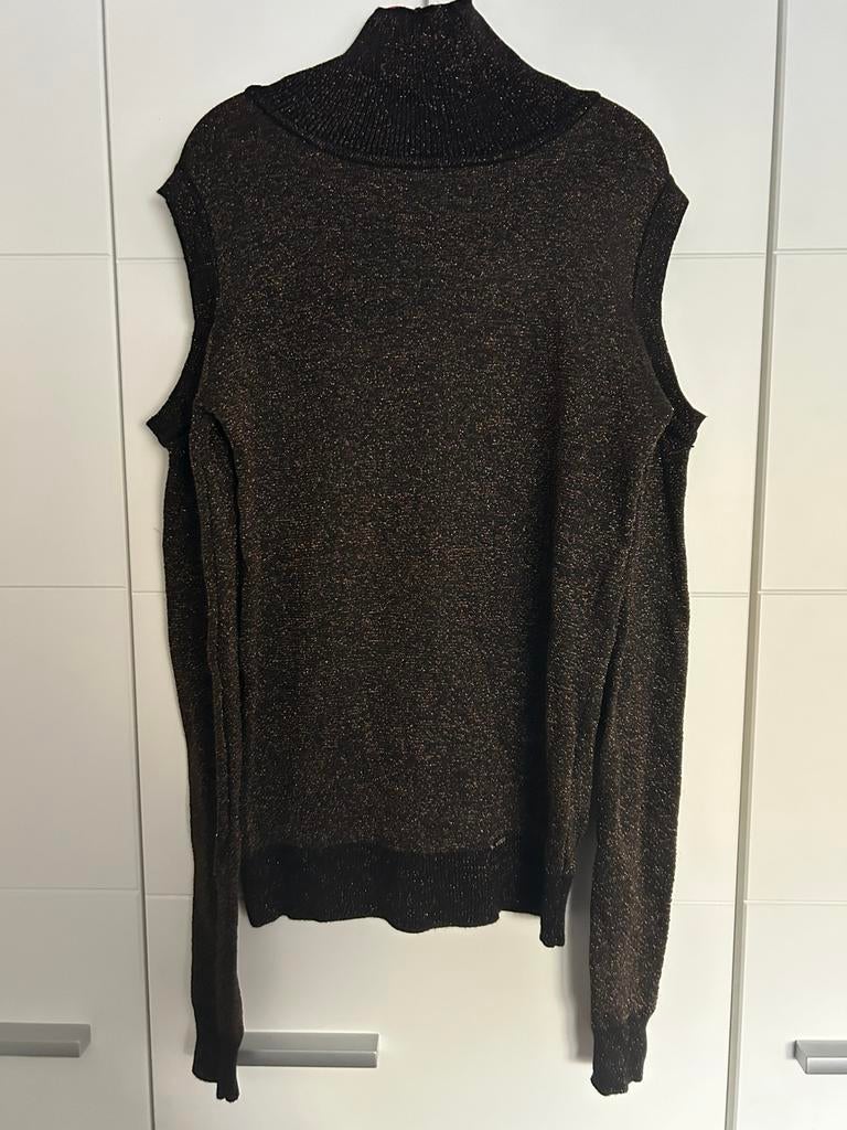 Mooi truitje met glitter Guess maat S, Enlèvement ou Envoi, Comme neuf, Taille 36 (S), Noir
