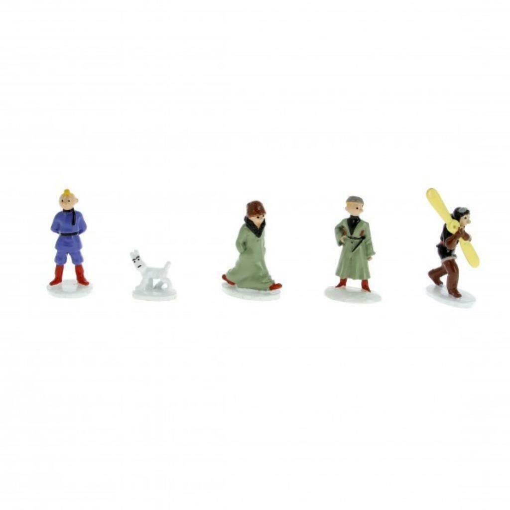 tintin plombs MINI SERIE AU PAYS DES SOVIETS 2018, Envoi, Tintin, Comme neuf, Statue ou Figurine