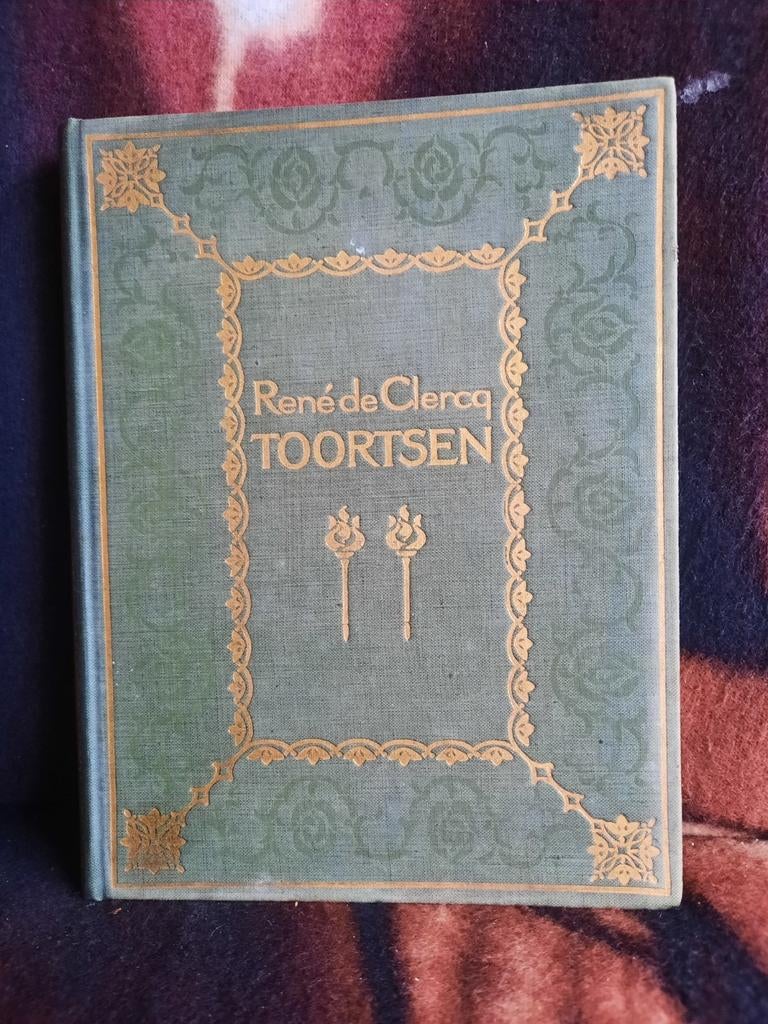 René de Clercq -  Toortsen - Poëzie 1909 1ste druk, Antiquités & Art, Enlèvement ou Envoi, René de Clercq