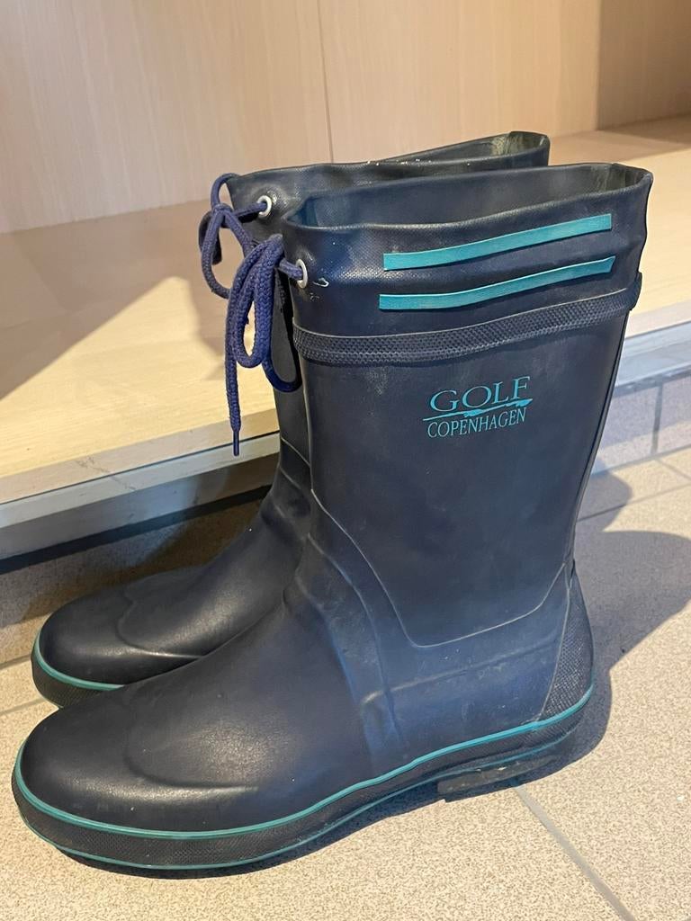 Bottes pluie Golf T45 - 11 pointes metal - Copenhagen, Enlèvement ou Envoi, Utilisé, Chaussures, Autres marques