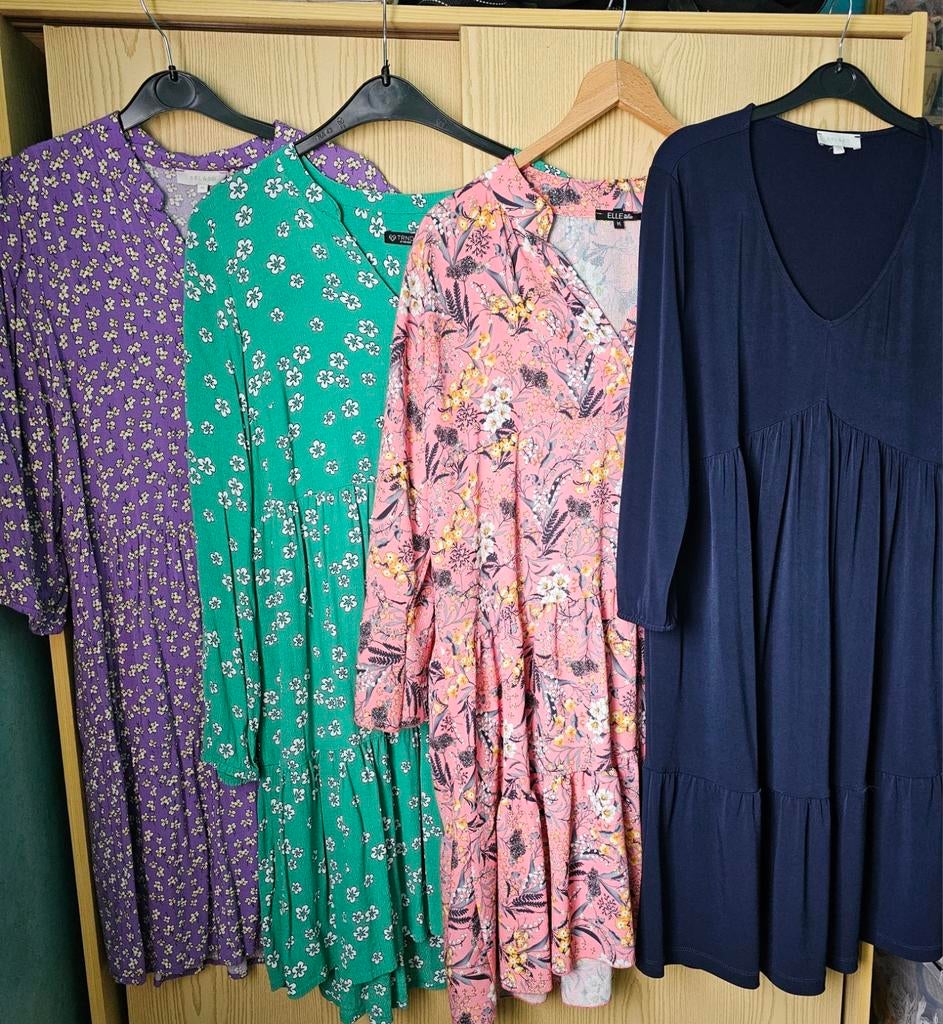 Set 4 pandenjurken 40 "Bel&bo" , "elle italia", Kleding | Dames, Ophalen of Verzenden, Zo goed als nieuw