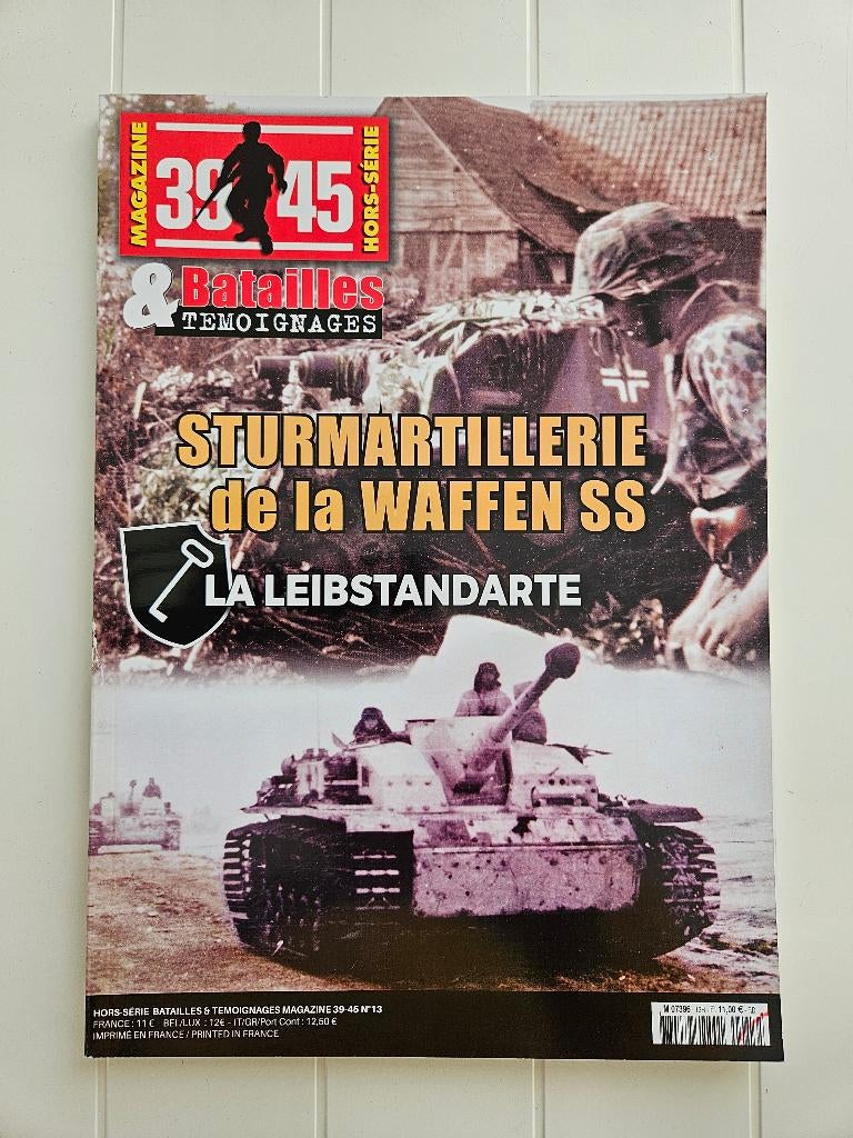Sturmartillerie de la Waffen SS : La Leibstandarte - Divisio, Enlèvement ou Envoi, Deuxième Guerre mondiale, Comme neuf, Pierre Tiquet