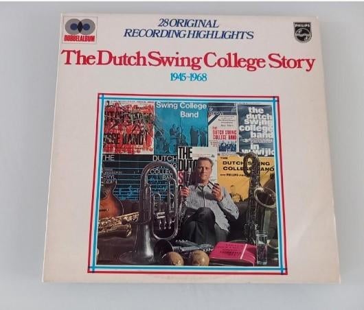 Vinyle 2LP Dutch Swing College Story Jazz Ragtime Big Band, Enlèvement ou Envoi, 12 pouces, Jazz