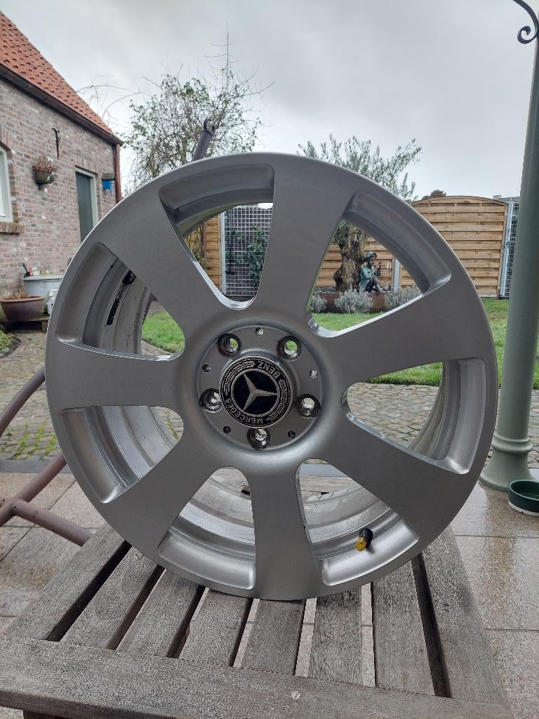 aluminium 17" Mercedes GLK velgen, Ophalen, Gebruikt, Velg(en), 17 inch