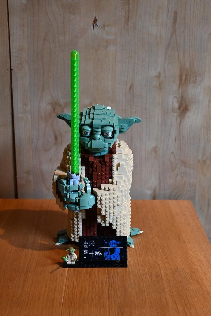 Lego 75255 Star Wars Yoda, Ophalen of Verzenden, Zo goed als nieuw, Complete set, Lego