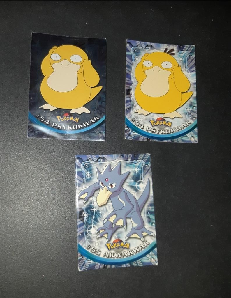 Wotc Era : Psyduck Evoline Topps Pokemon Cards (FRA), Enlèvement ou Envoi, Foil