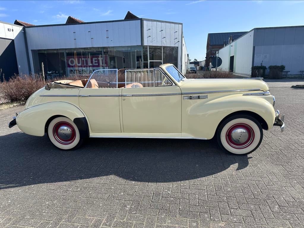 Buick super eight cabrio - 4 deurs - 1940 - mooie staat !, foto 5
