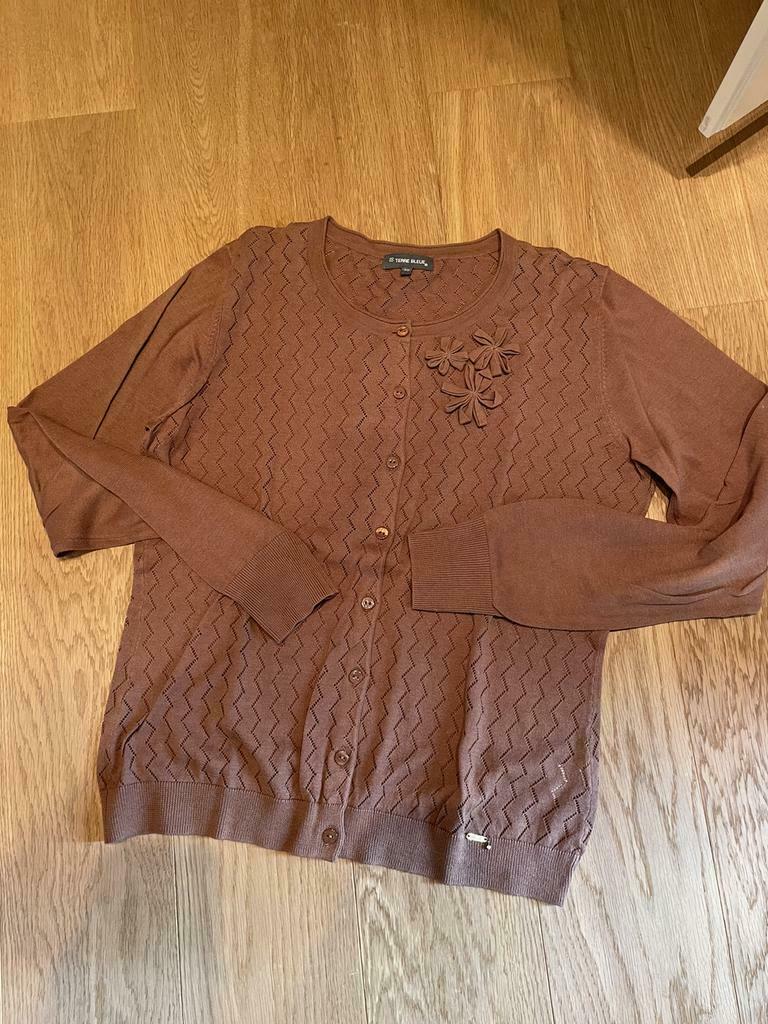 Retro gilet Terre Bleu maat 38, perfecte staat, Kleding | Dames, Ophalen of Verzenden, Zo goed als nieuw