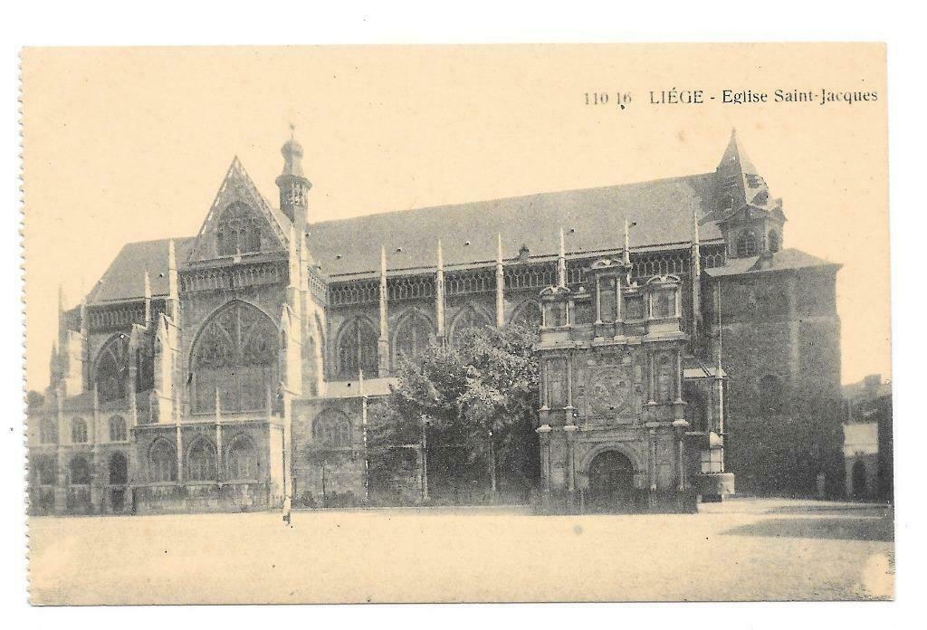 Liège église Saint Jacques, Envoi, Non affranchie, Liège