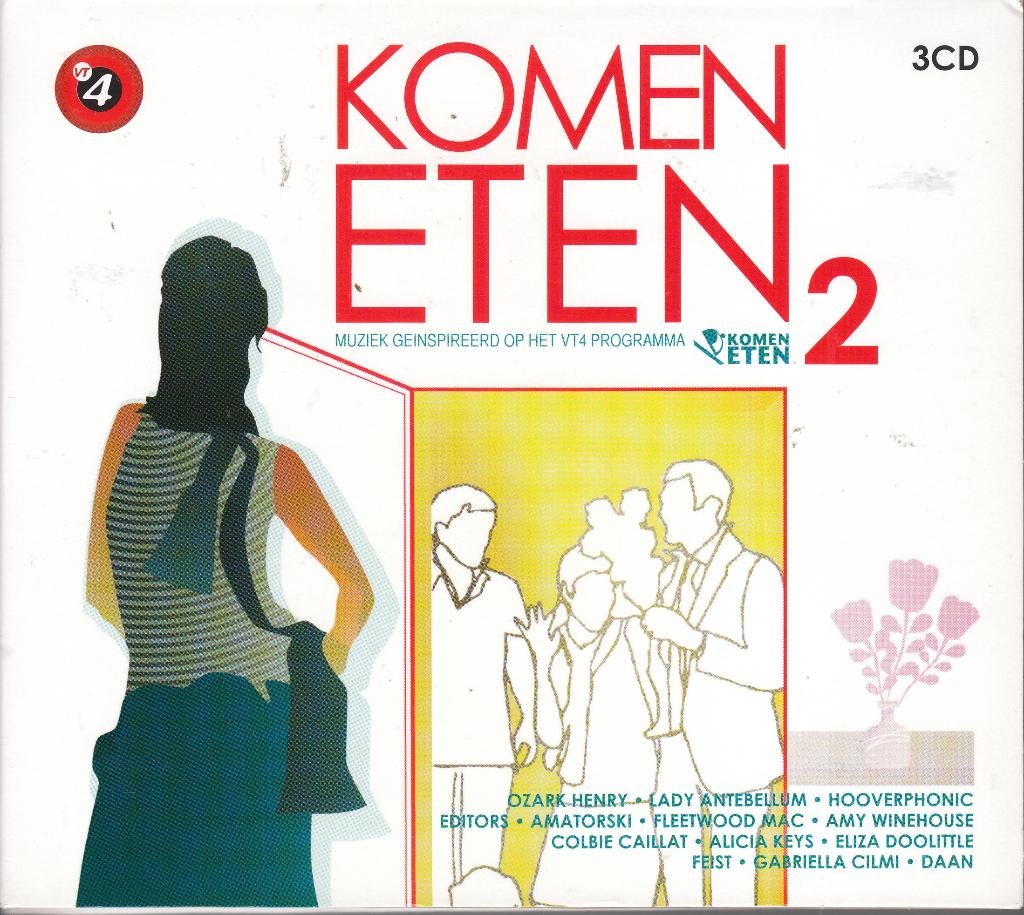 Komen eten 2: Ozark Henry, Daan, Balthazar, Hooverphonic..., Cd's en Dvd's, Verzenden, Pop