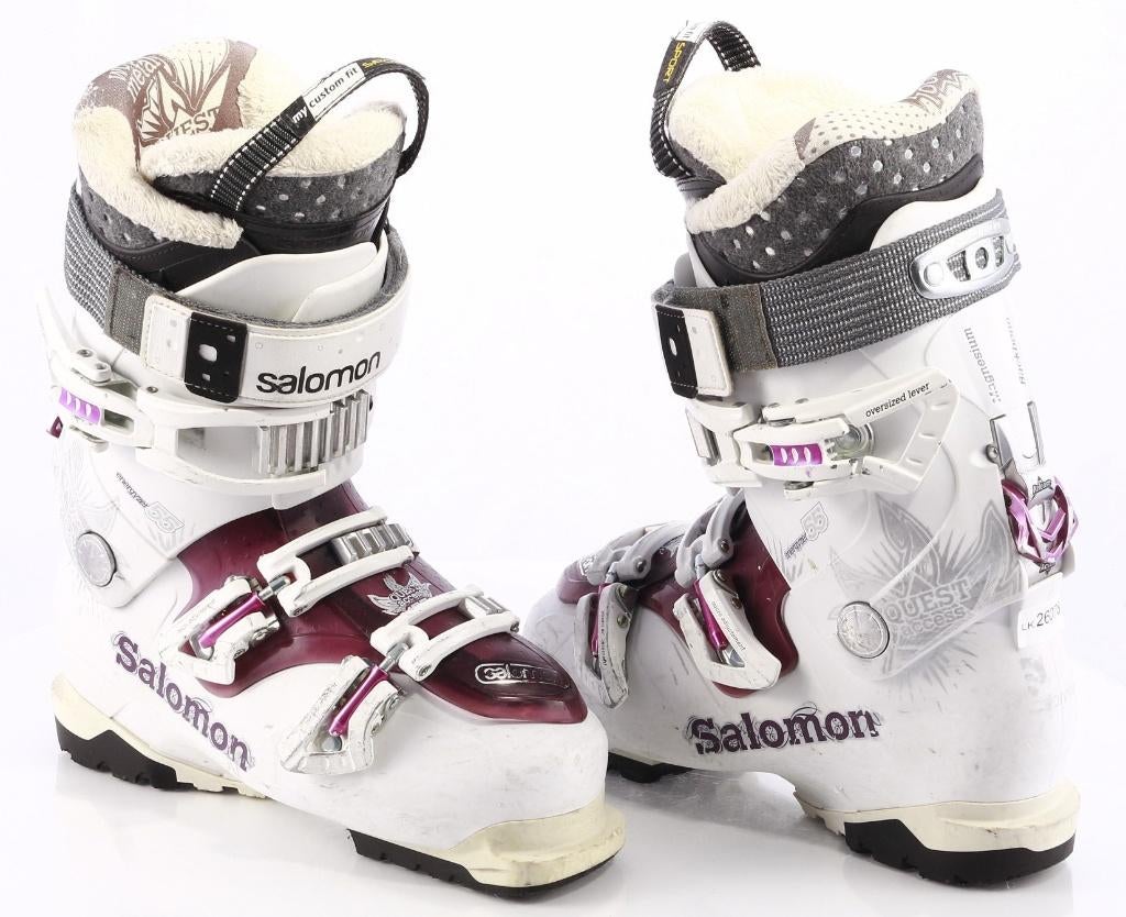 38 38,5 EU dames skischoenen SALOMON QUEST, Gebruikt, Schoenen, Carve, Ski