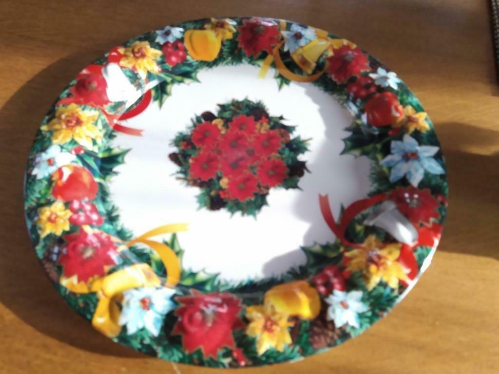 Assiette décorative - 38 cm, Enlèvement ou Envoi