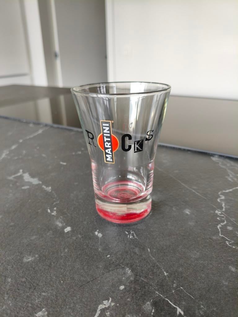 Martini rocks glazen., Ophalen, Zo goed als nieuw