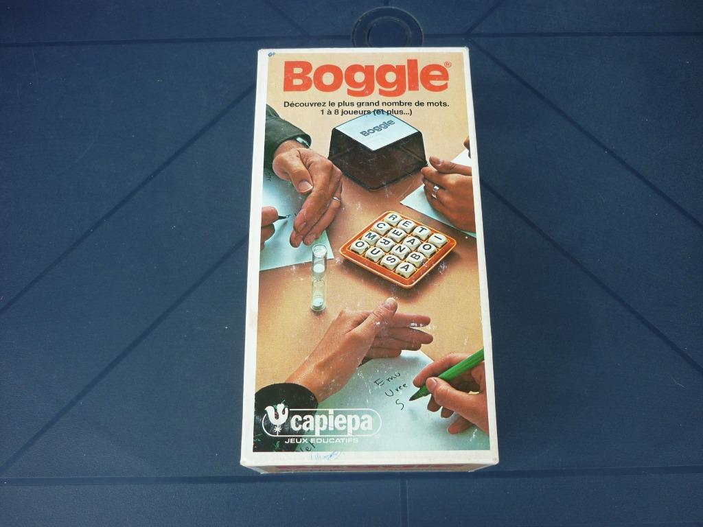 Jeu de société - Boggle - Capiepa, Hobby en Vrije tijd, Gezelschapsspellen | Bordspellen, Gebruikt, Een of twee spelers, Drie of vier spelers