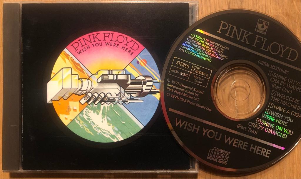 PINK FLOYD - Wish you were here (CD; Harvest; Japan), Ophalen of Verzenden, Zo goed als nieuw, Progressive