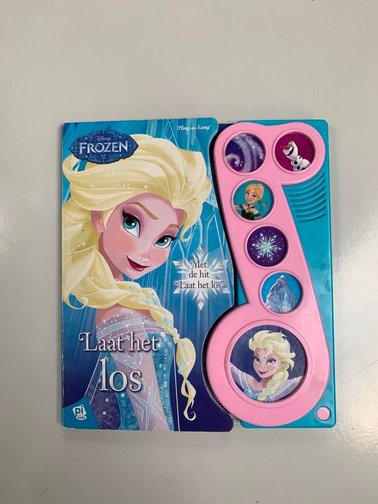 Frozen voorleesboek met muziek, Ophalen, Gebruikt