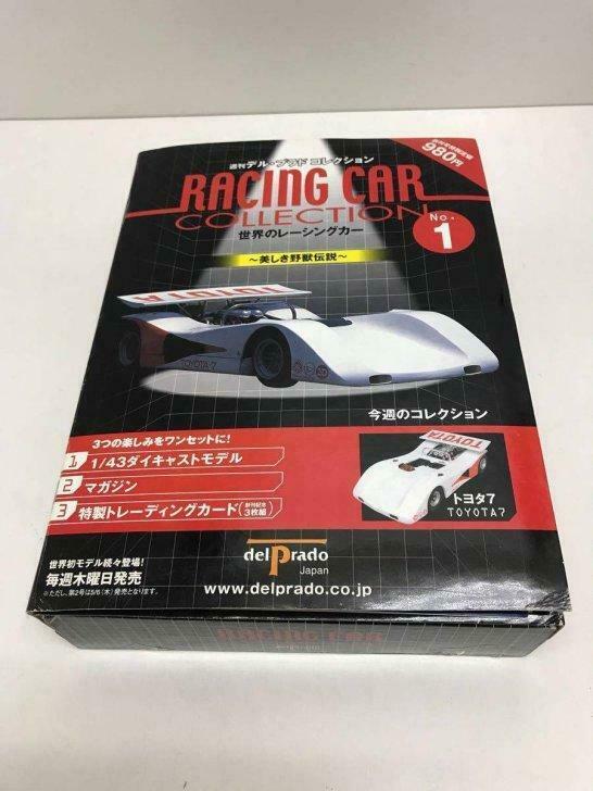 1:43 Del Prado Toyota 7 Racing Car Collection 1970 + Booklet, Hobby en Vrije tijd, Ophalen of Verzenden, Zo goed als nieuw, Auto