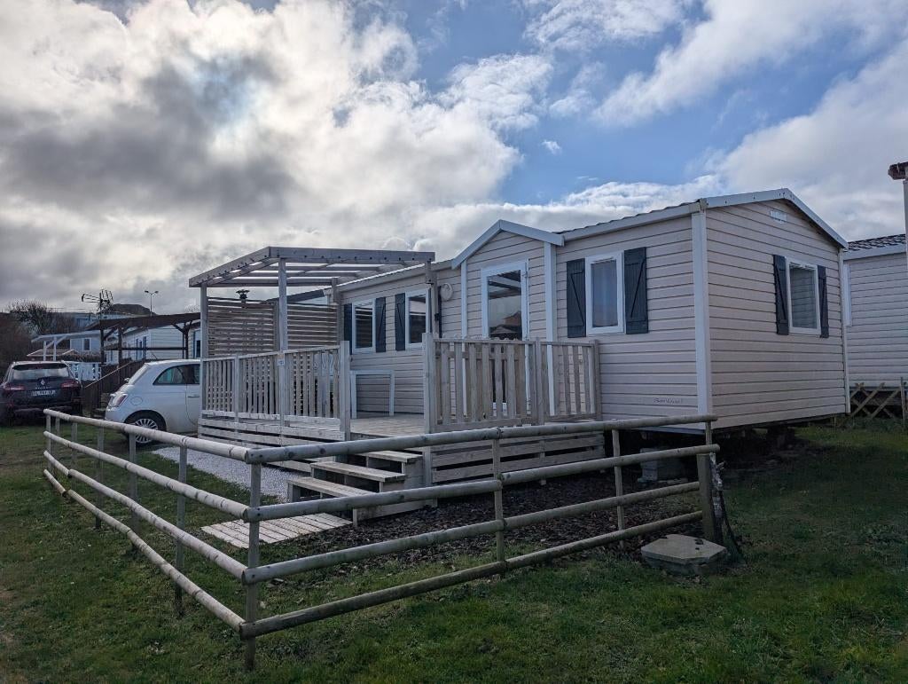 VEND MOBILHOME COTE D OPALE FRANCE, Aan zee, Dorp