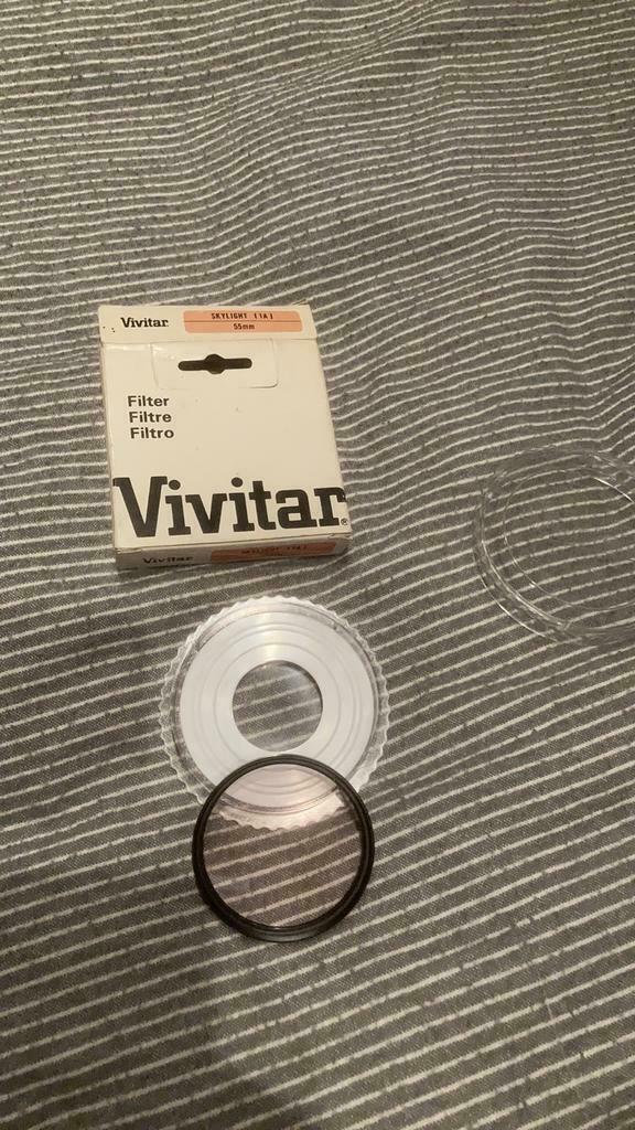 Filtre de lucarne Vivitar 1A 55 mm, Enlèvement ou Envoi, Comme neuf