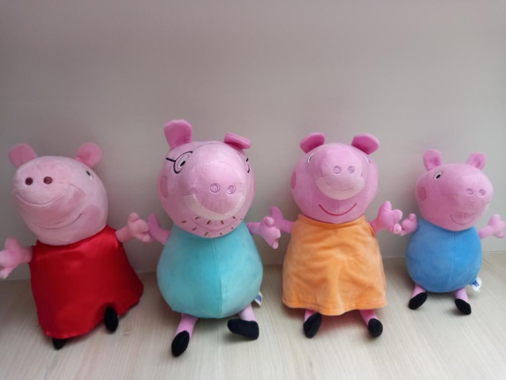 Peppa pig knuffels, Ophalen of Verzenden, Zo goed als nieuw, Overige typen