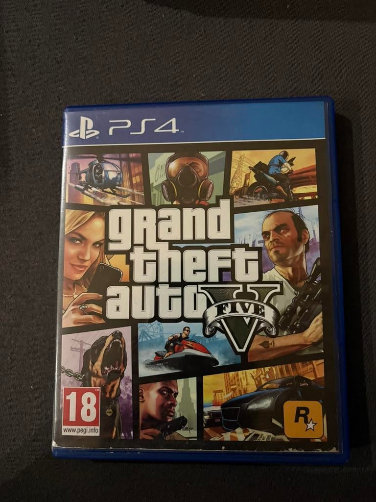 Grand theft auto GTA5 PS4/PS5, Ophalen, Zo goed als nieuw