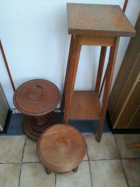 Pied de stalle, plantenstaander.  Kleinste model nog te koop, Huis en Inrichting, Gebruikt