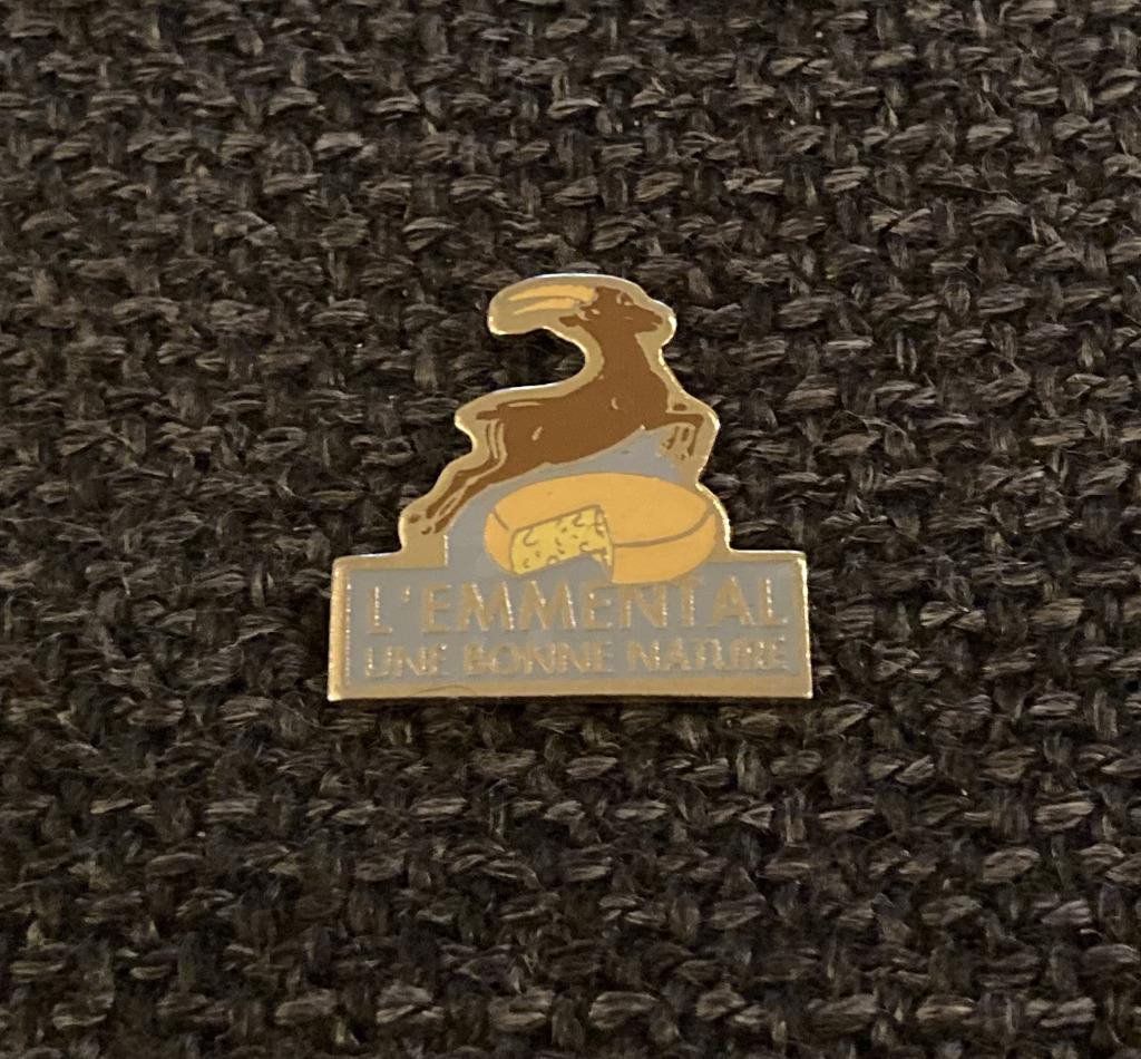 PIN - EMMENTAL - FROMAGE - KAAS - CHEESE, Envoi, Utilisé, Marque, Insigne ou Pin's