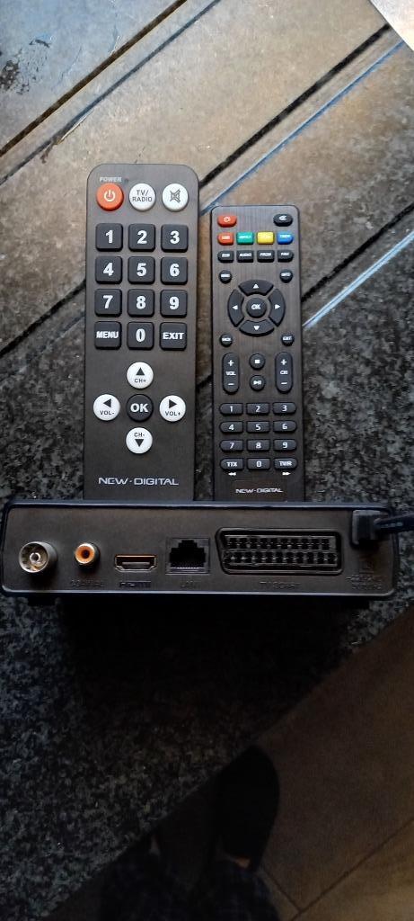 Décodeur New Digital DVB T2, Enlèvement ou Envoi, Comme neuf, Décodeur
