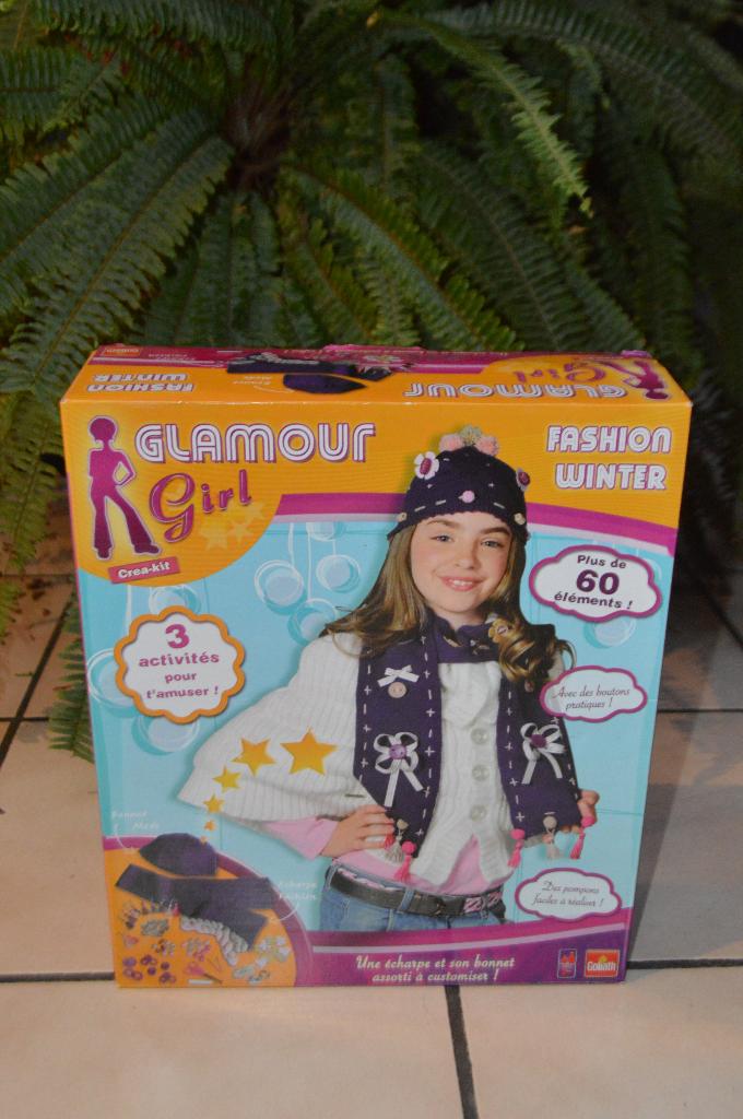 Jeu créatif Glamour Girl, Crea-kit, Fashion winter, Goliath, Hobby & Loisirs créatifs, Bricolage, Comme neuf, Bricolage, Enlèvement ou Envoi