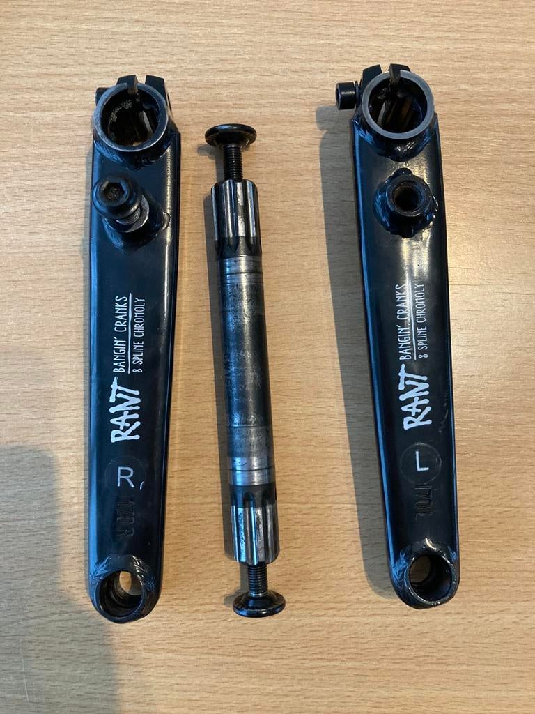Rant BMX cranks, Fietsen en Brommers, Fietsen | Crossfietsen en BMX, Ophalen of Verzenden, Gebruikt