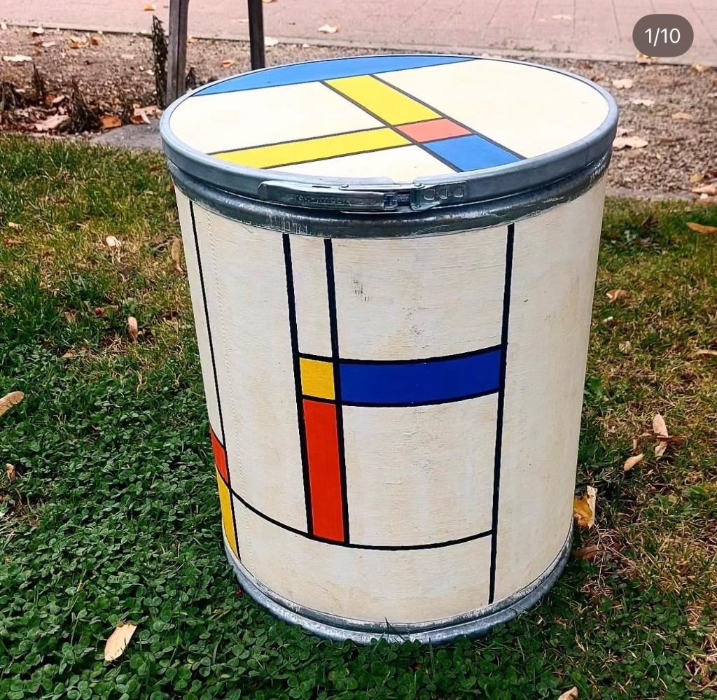 Panier à linge Opbergton Piet Mondrian, Enlèvement