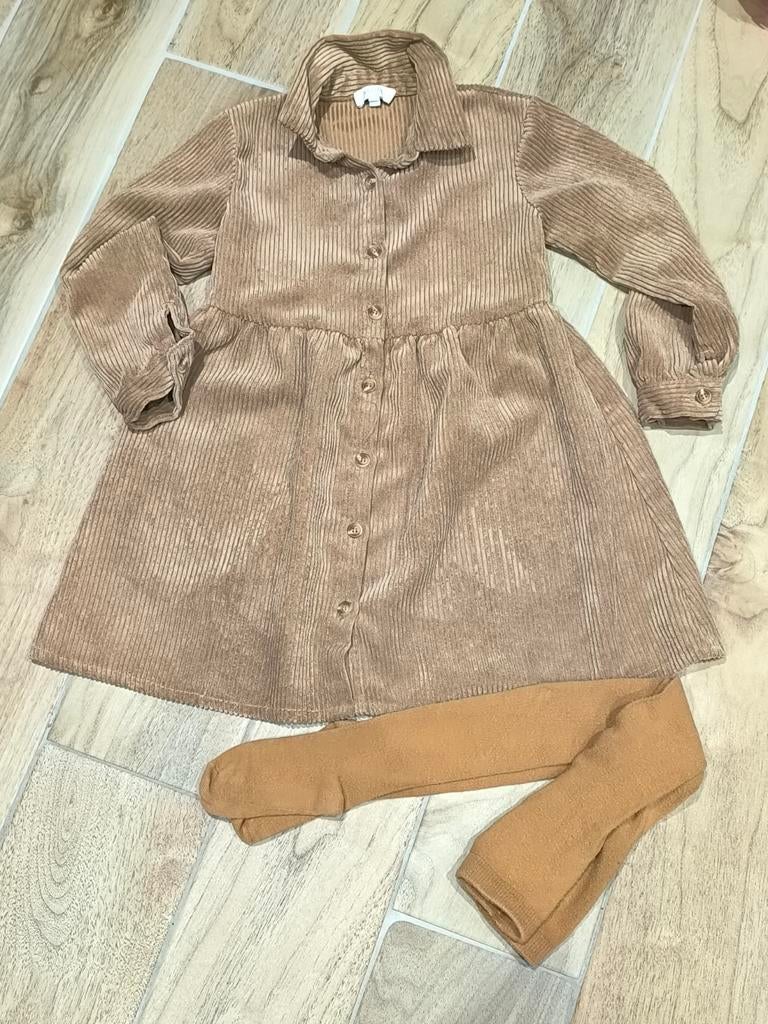 Lot de robe avec des collants, Robe ou Jupe, Frizzle by Bel&bo, Utilisé, Fille