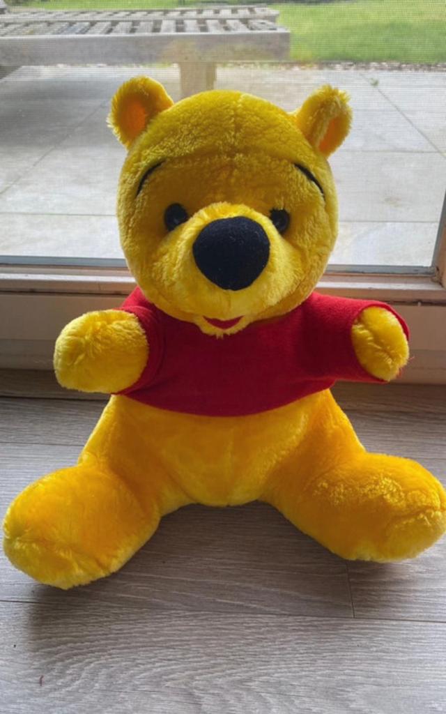 Knuffel Winnie De Pooh, Kinderen en Baby's, Ophalen of Verzenden, Zo goed als nieuw