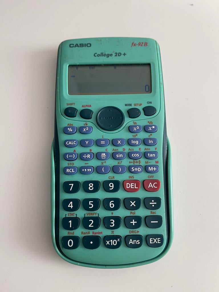 Casio FX 92 B, Ophalen, Zo goed als nieuw