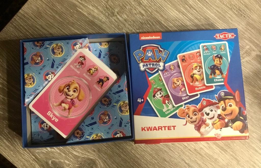 paw patrol kwartet, Enlèvement, Comme neuf, Jeu(x) des sept familles