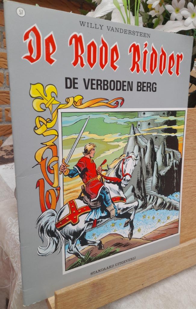 De rode ridder nr 57 ’’ de verboden berg ;1ste en enige druk, Livres, BD, Comme neuf, Une BD, Enlèvement ou Envoi