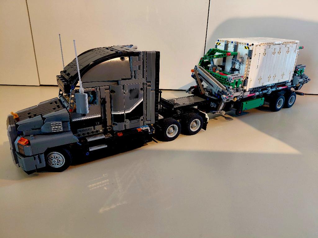 Lego Technic Mack Anthem 42078 - VOLLEDIG, Enfants & Bébés, Jouets | Duplo & Lego, Comme neuf, Lego, Ensemble complet, Enlèvement ou Envoi