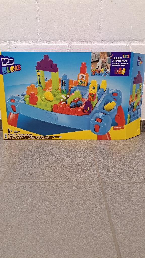 Mega Bloks bouwtafel, Kinderen en Baby's, Ophalen of Verzenden, Nieuw, Megabloks