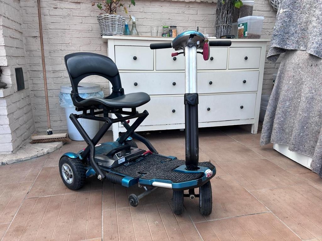 Scootmobiel Brio skyline driewieler blauw, Ophalen, Gebruikt